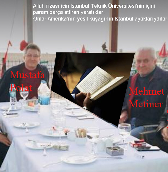 Mustafa Polat ile Mehmet Metiner: şeriat için savaştılar.