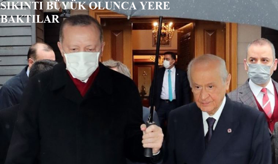 Erdoğan ile Bahçeli suskunlar